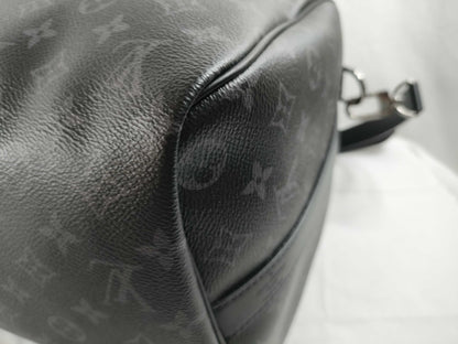 LOUIS VUITTON Louis Vuitton Keepall 45 Bandouliere Monogram Eclipse Boston Bag