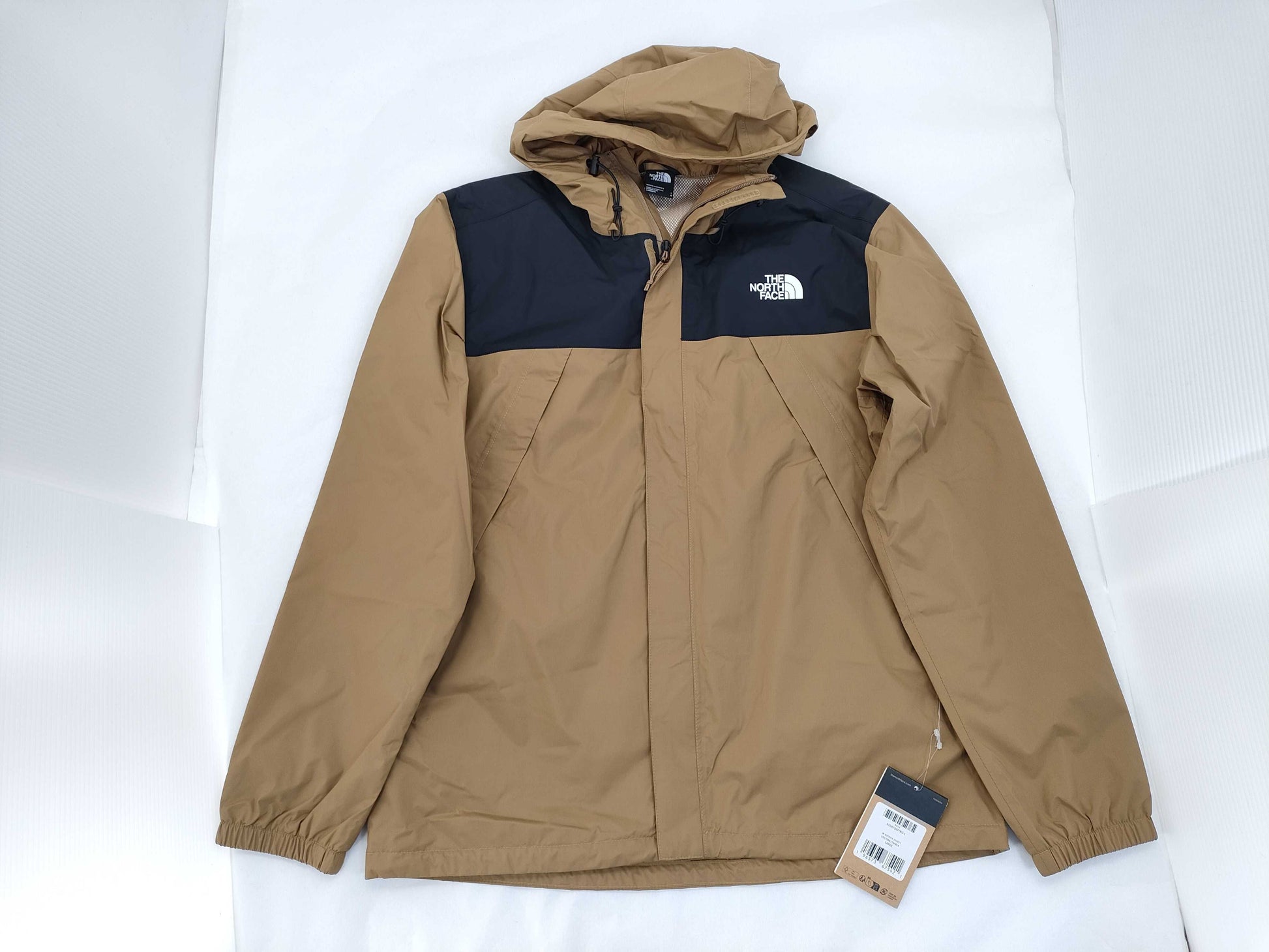 THE NORTH FACE ANTORA Jacket, Beige, Size L, NF0A7QEY