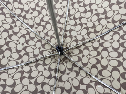 COACH Signature Folding Umbrella F63365 Umbrella Umbrella 