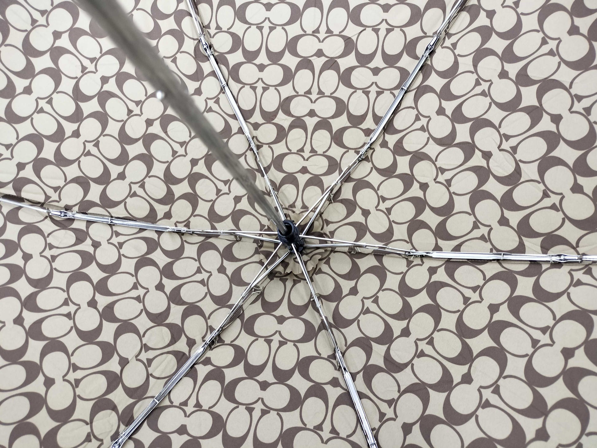COACH Signature Folding Umbrella F63365 Umbrella Umbrella 