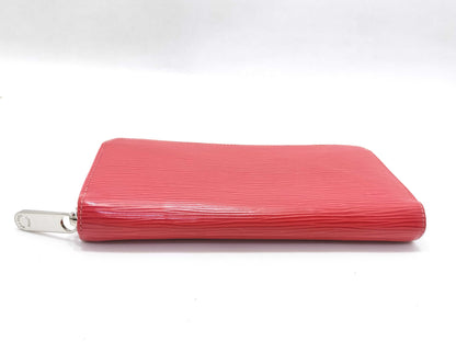 LOUIS VUITTON Epi Vuitton M41954 Epi Zippy Wallet Long Wallet Pink Leather Wallet