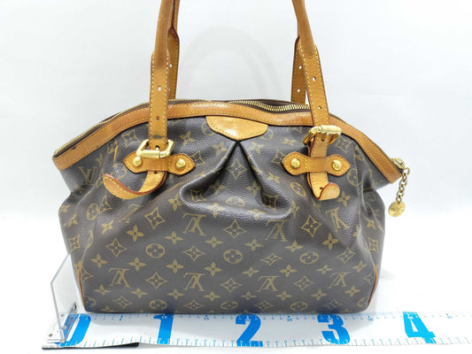 LOUIS VUITTON Monogram Vuitton M40144 Monogram Tivoli GM Handbag Brown PVC Handbag