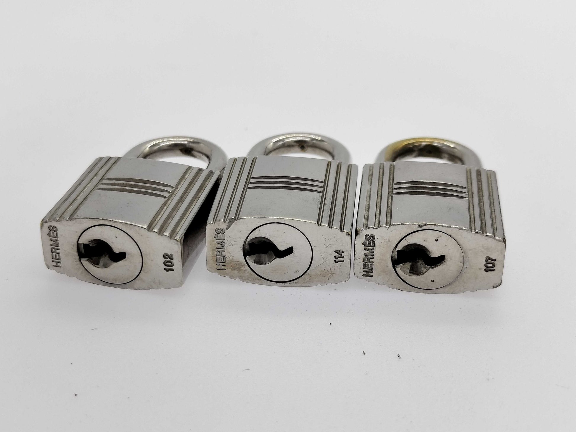 HERMES Cadena 3-piece set charm