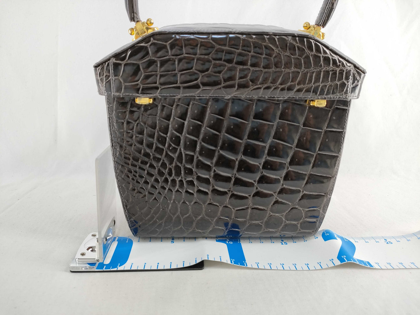 Contes Croco Vanity Bag Handbag Handbag Handbag