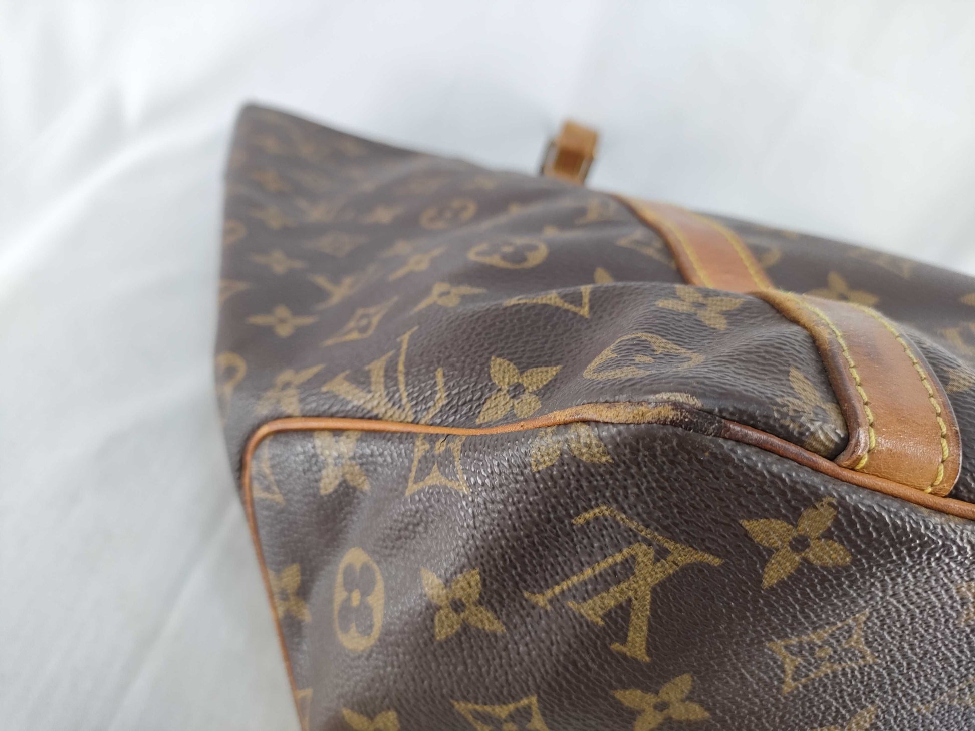 LOUIS VUITTON Monogram Sack Shopping Monogram NO0976 Shoulder Bag