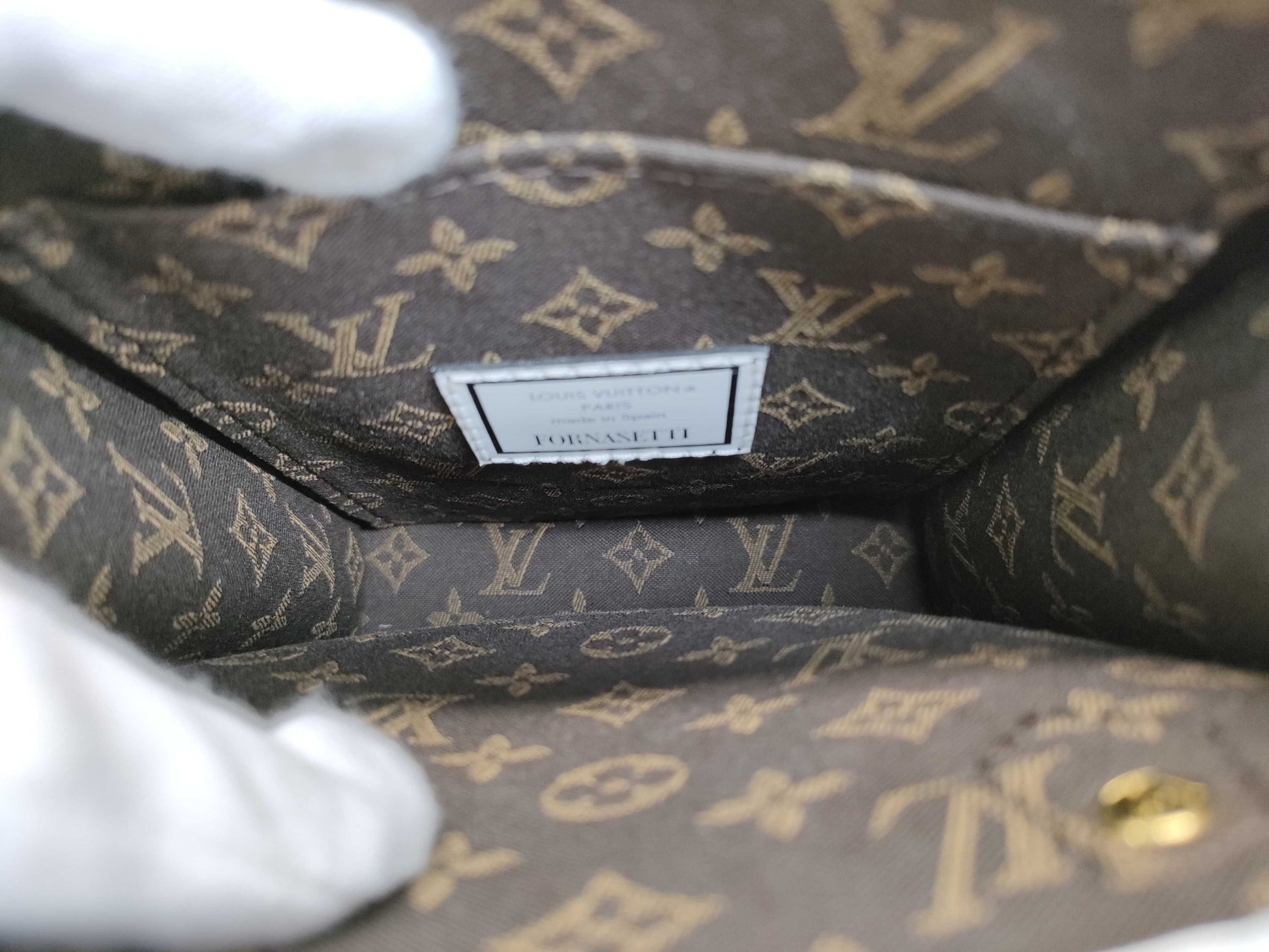 LOUIS VUITTON Louis Vuitton fornasetti Exclusive Mini Tote Bag