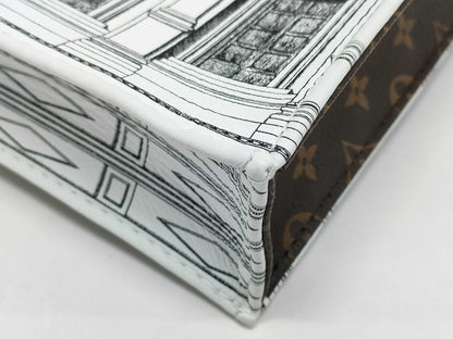 LOUIS VUITTON Louis Vuitton fornasetti Exclusive Mini Tote Bag