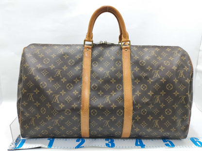 LOUIS VUITTON Monogram Louis Vuitton Monogram Keypol 55 Boston Bag