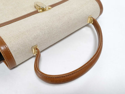 BALLY 2-way handbag, shoulder bag, canvas handbag