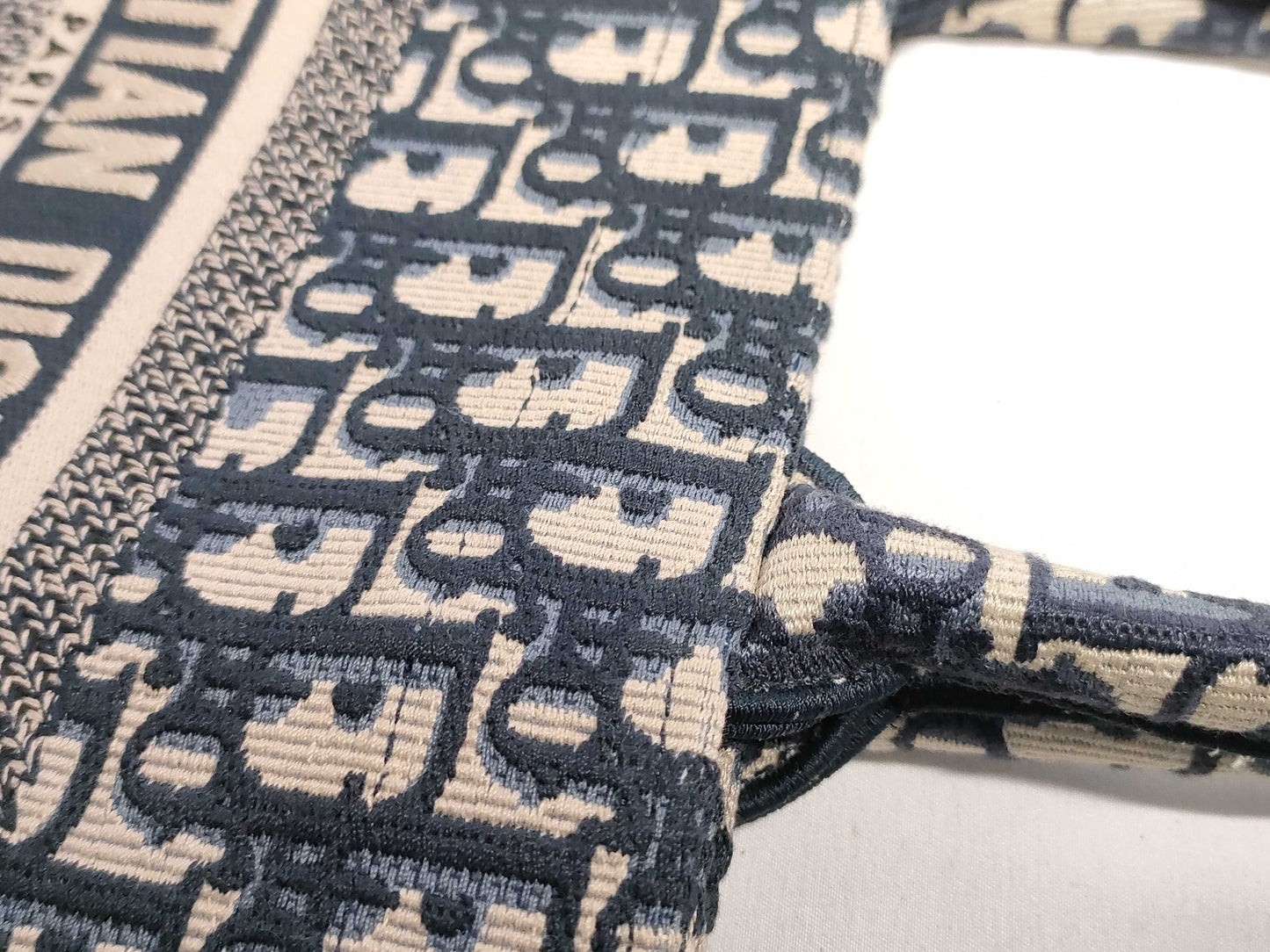 Dior DIOR Oblique Book Tote Beautiful Tote Bag