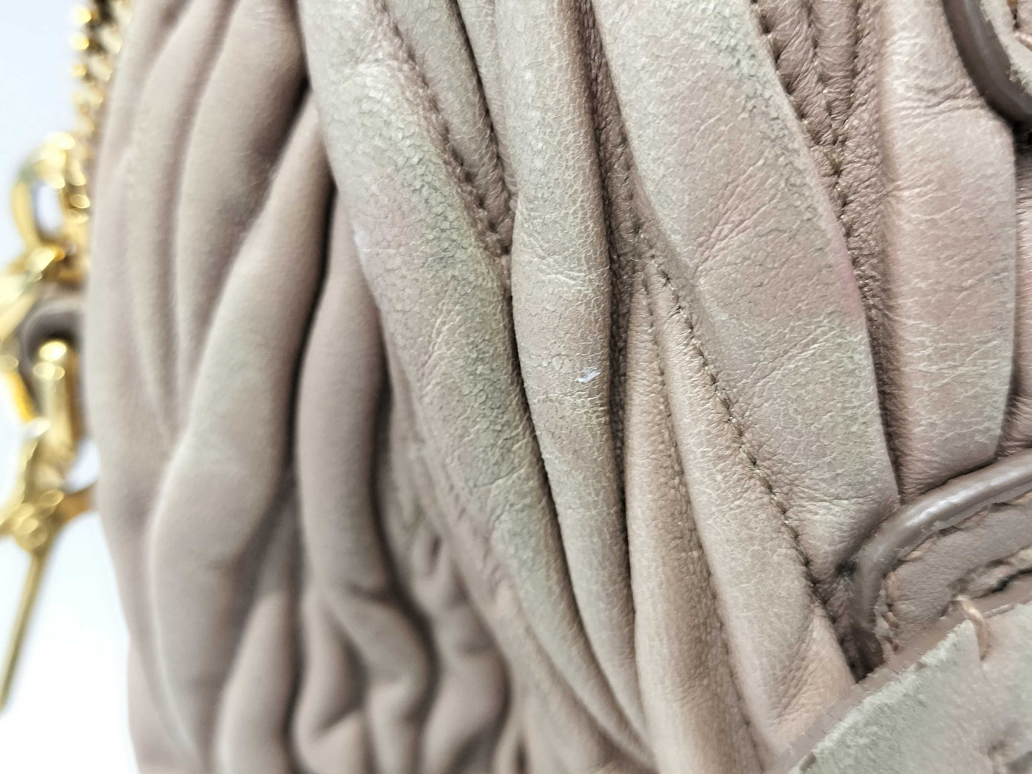 miu miu MIUMIU Matlasse 2Way Shoulder Bag Handbag