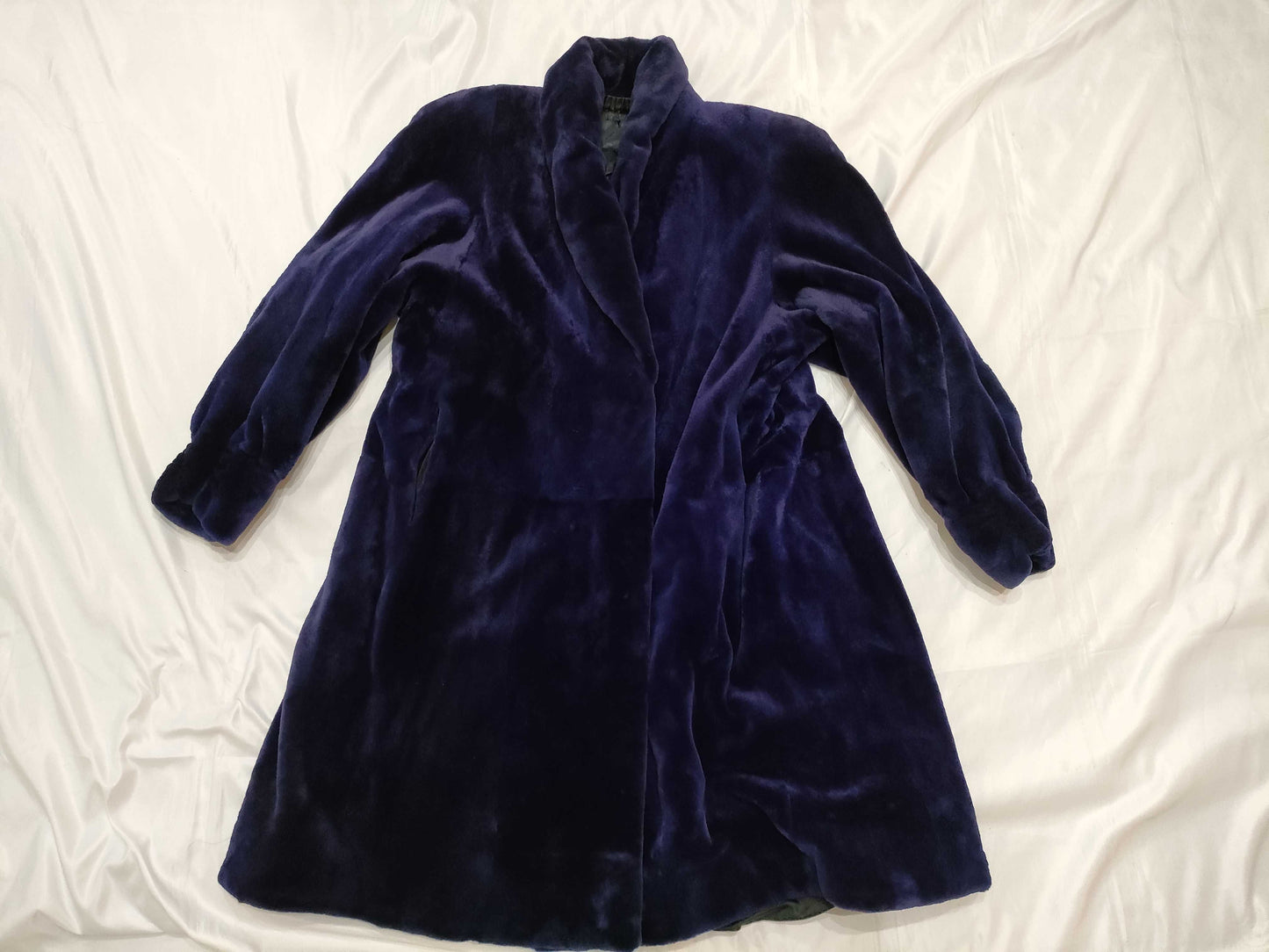 Guy Laroche Blue Mink Coat