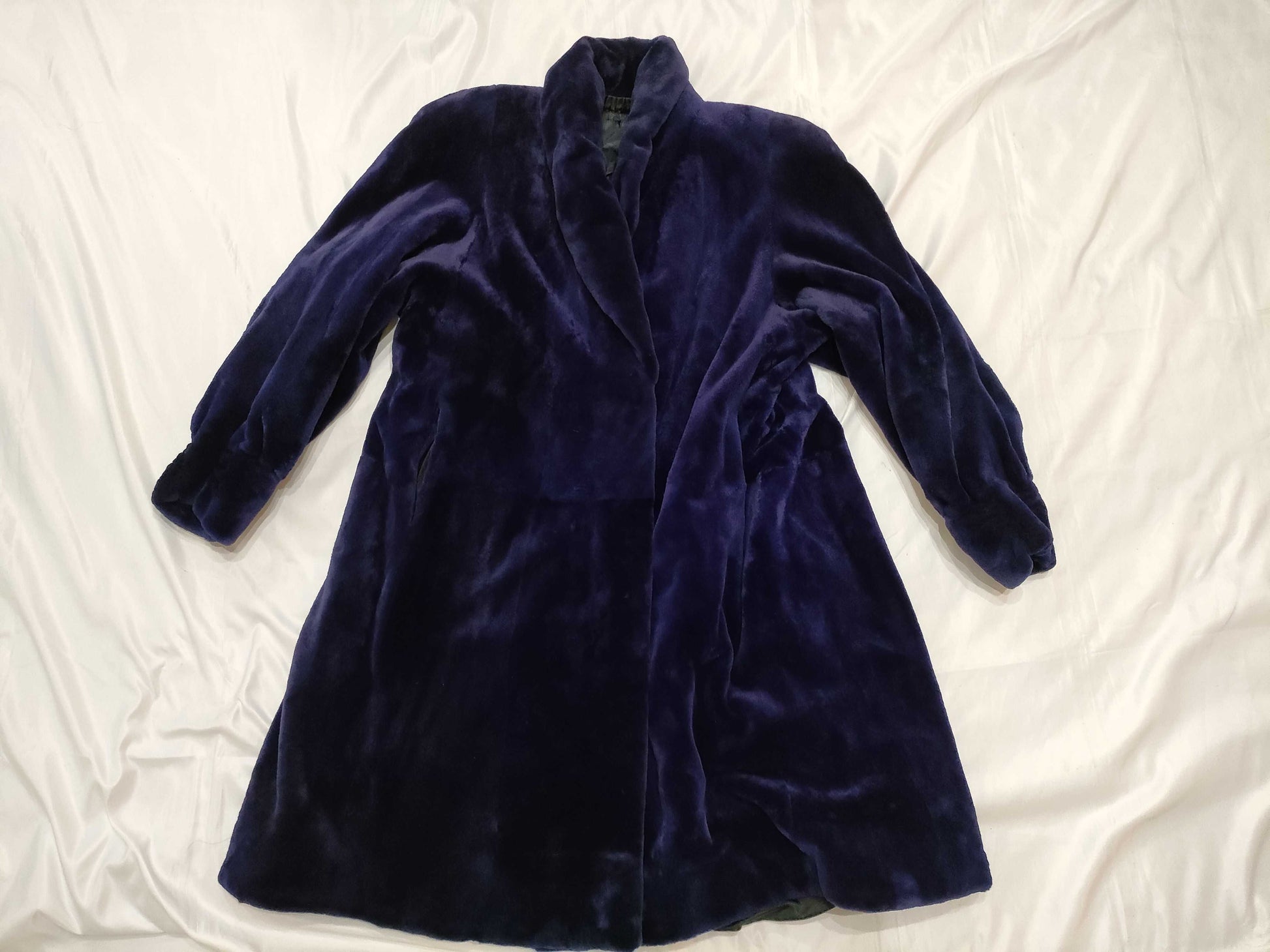 Guy Laroche Blue Mink Coat