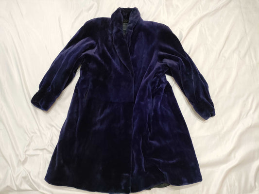 Guy Laroche Blue Mink Coat