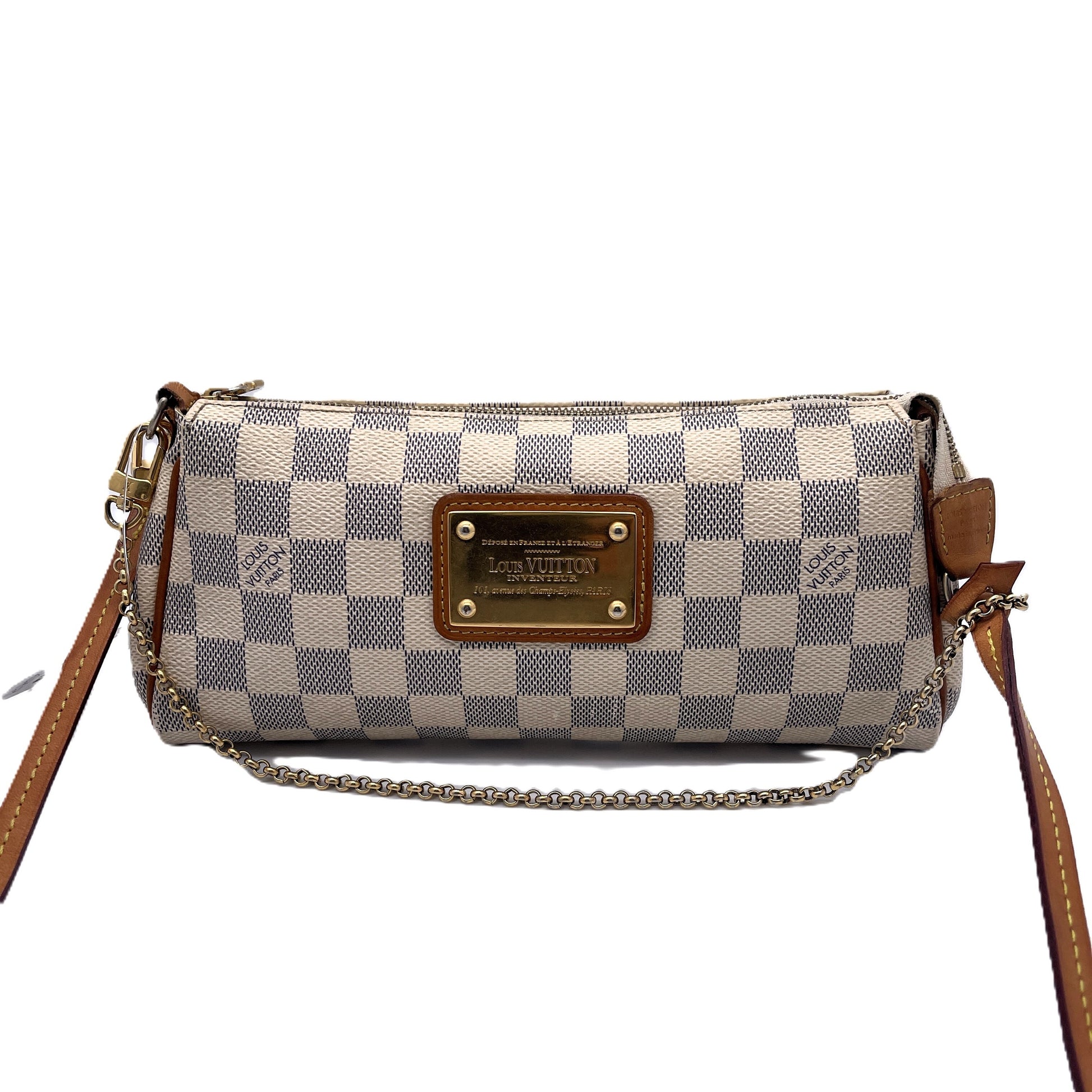 LOUIS VUITTON Louis Vuitton Damier Zulu Eva Chain Shoulder Bag Shoulder Bag