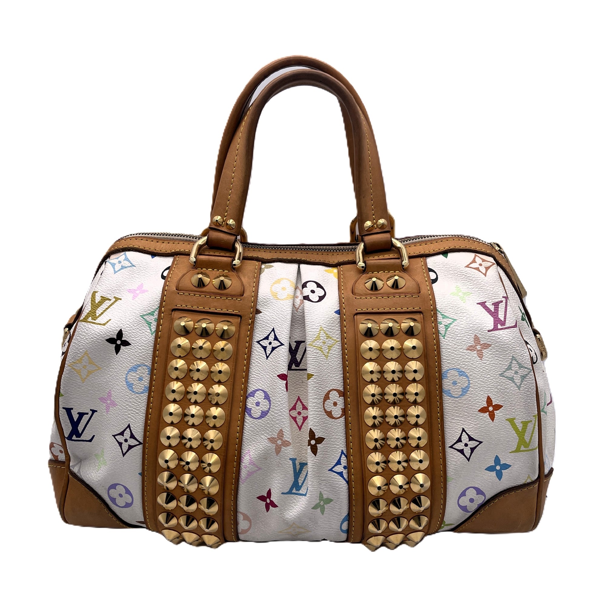LOUIS VUITTON Louis Vuitton Monogram Multicolor Courtney MM Handbag Handbag Handbag