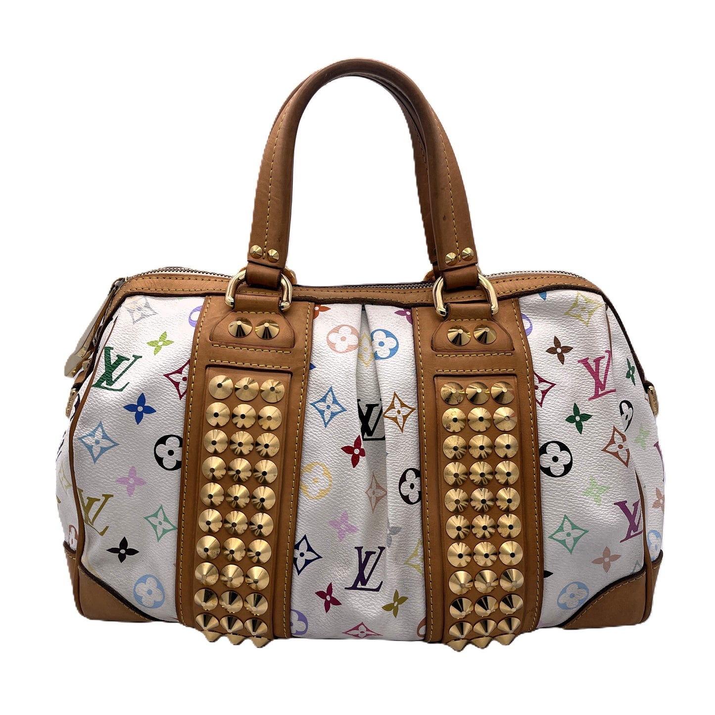 LOUIS VUITTON Louis Vuitton Monogram Multicolor Courtney MM Handbag Handbag Handbag