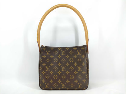 LOUIS VUITTON Monogram LOUIS VUITTON Monogram Looping MM M51146 Shoulder Bag