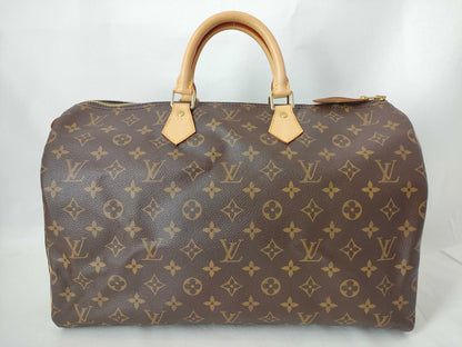 LOUIS VUITTON Monogram Vuitton Keypol 40 Boston Bag