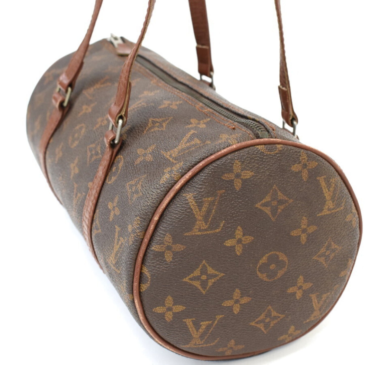 LOUIS VUITTON LOUIS VUITTON Louis Vuitton Handbag Papillon 30 M51385 Monogram Brown Handbag Leather Leather Monogram Papillon Handbag