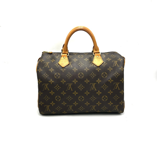 LOUIS VUITTON Speedy 30 Monogram Bag