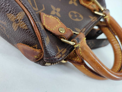 LOUIS VUITTON Monogram LV Mini Speedy M41534 Monogram Boston Bag
