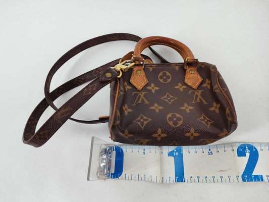 LOUIS VUITTON Monogram LV Mini Speedy M41534 Monogram Boston Bag