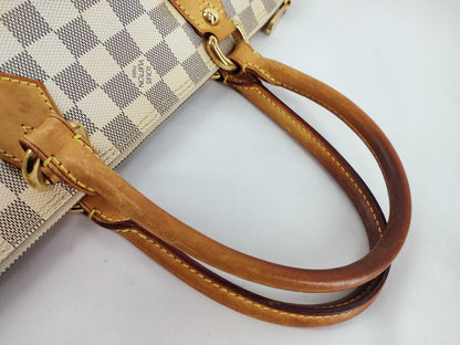 LOUIS VUITTON Damier Azur Louis Vuitton Tote Bag