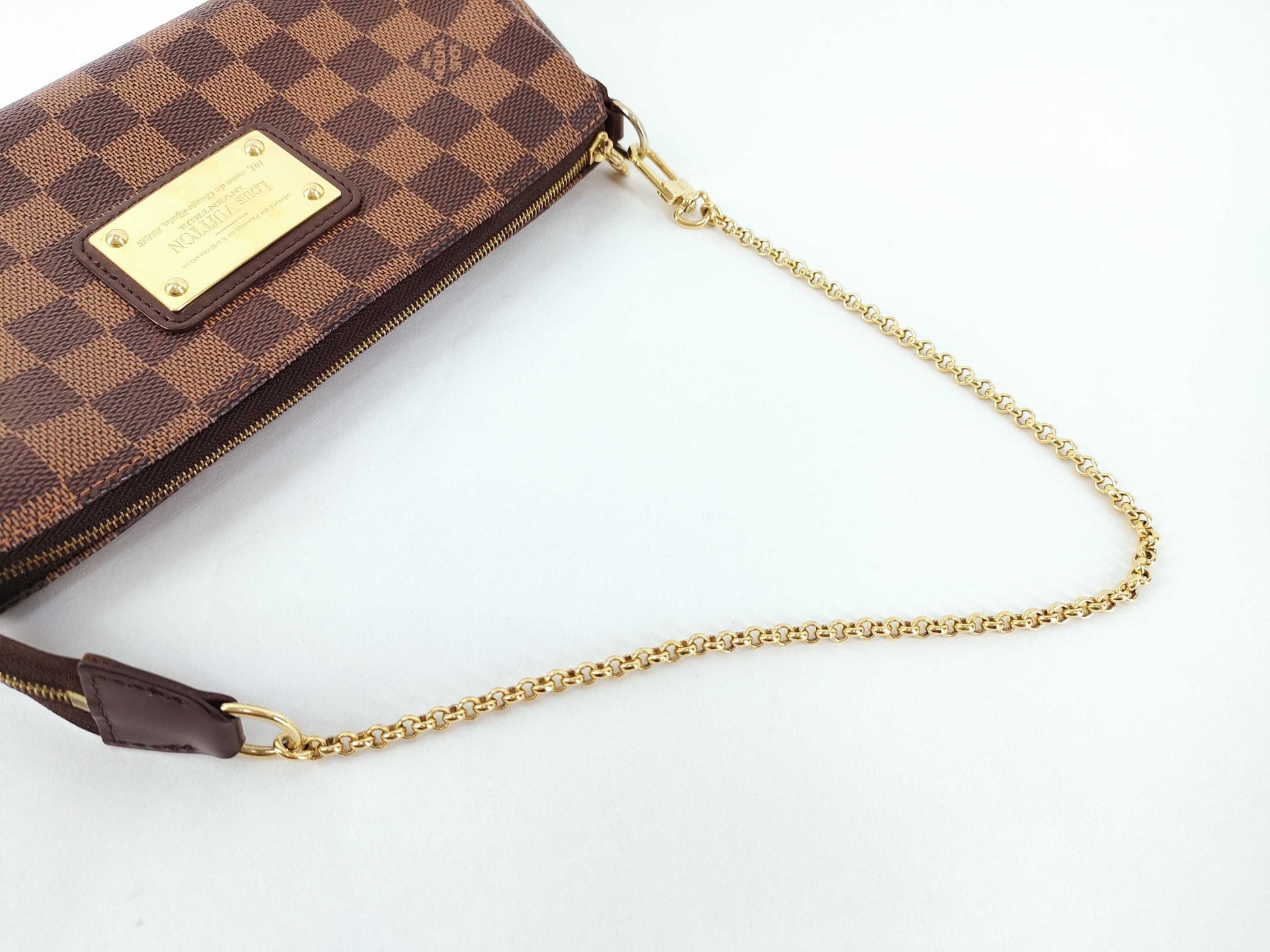 LOUIS VUITTON Damier EVA Accessory Pouch Shoulder Bag