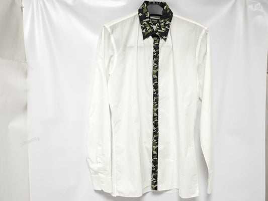 FENDI FENDI Fendi Switch Logo Design Shirt White Size 39 Shirt