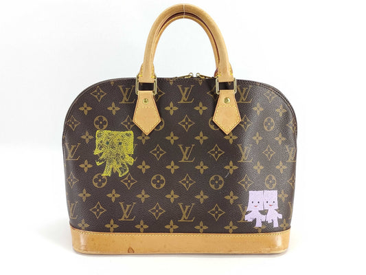 LOUIS VUITTON Monogram LV Alma Painter Handbag BA0948
