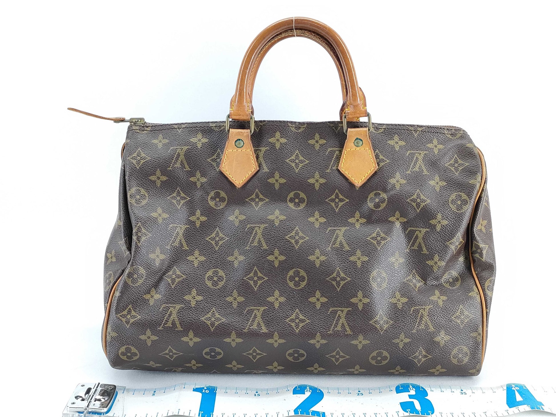 LOUIS VUITTON Monogram LV Bag SA832 Boston Bag