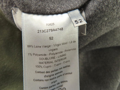 Dior DIOR MEN Kim Jones period tailored jacket with button closure