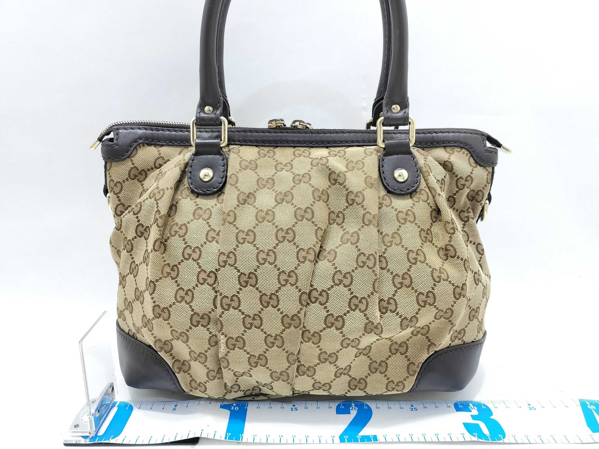 GUCCI GG Canvas GUCCI Soukie 2WAY Bag