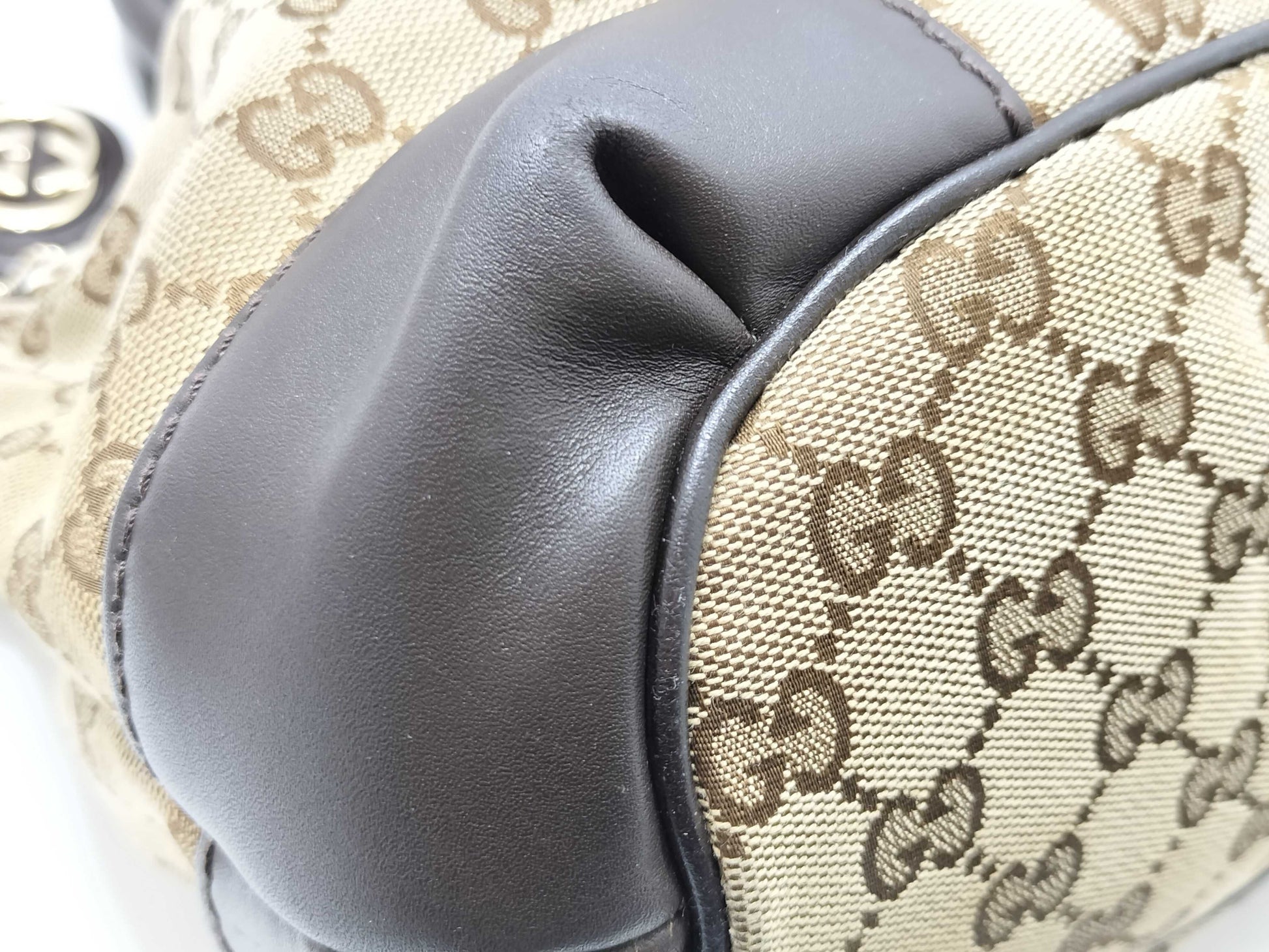 GUCCI GG Canvas GUCCI Soukie 2WAY Bag