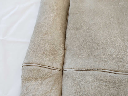 MaxMara Max Mara Mouton Coat Leather Size 42 Coat