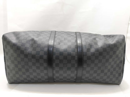 LOUIS VUITTON Damier Graffit Louis Vuitton Damier Graffit N41413 Key Port Bandriere 55 MB2038 Boston Bag