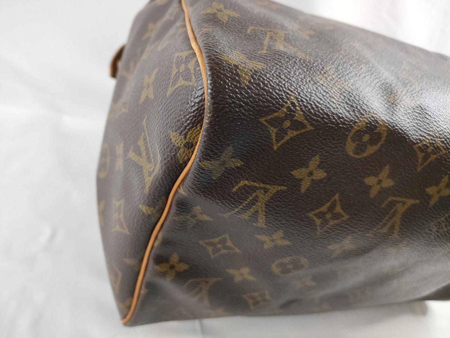 LOUIS VUITTON Monogram M41526 Speedy 30 Handbag, Mini Boston Bag, Broken Zipper Pull