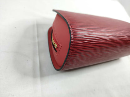 LOUIS VUITTON Epi Dauphine PM Pouch in Castilian Red M48447