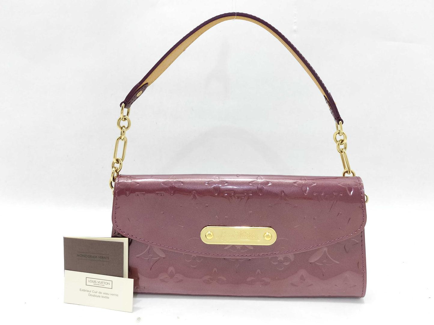 LOUIS VUITTON Vuitton Vuitton Verni Sunset Bluebird Shoulder Bag