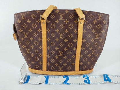 LOUIS VUITTON Monogram Louis Vuitton Babylon Monogram Brown Tote Bag