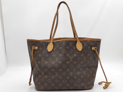 LOUIS VUITTON Monogram Vuitton Never Full Tote Bag