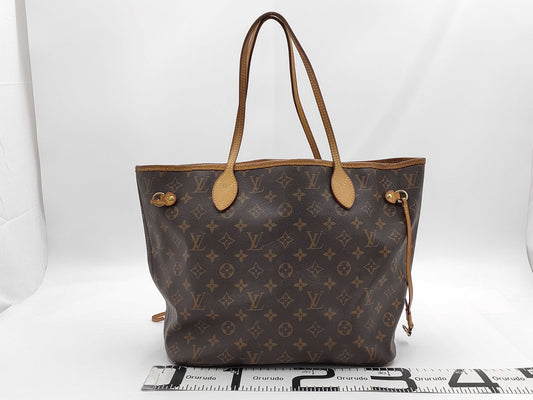 LOUIS VUITTON Monogram Vuitton Never Full Tote Bag