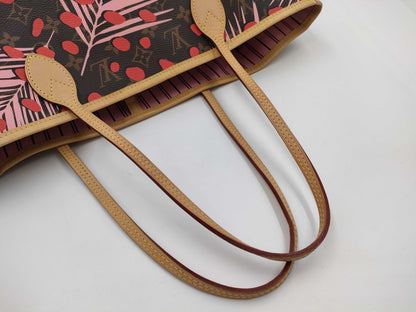 LOUIS VUITTON Monogram Neverful Junkle Dot Tote Bag