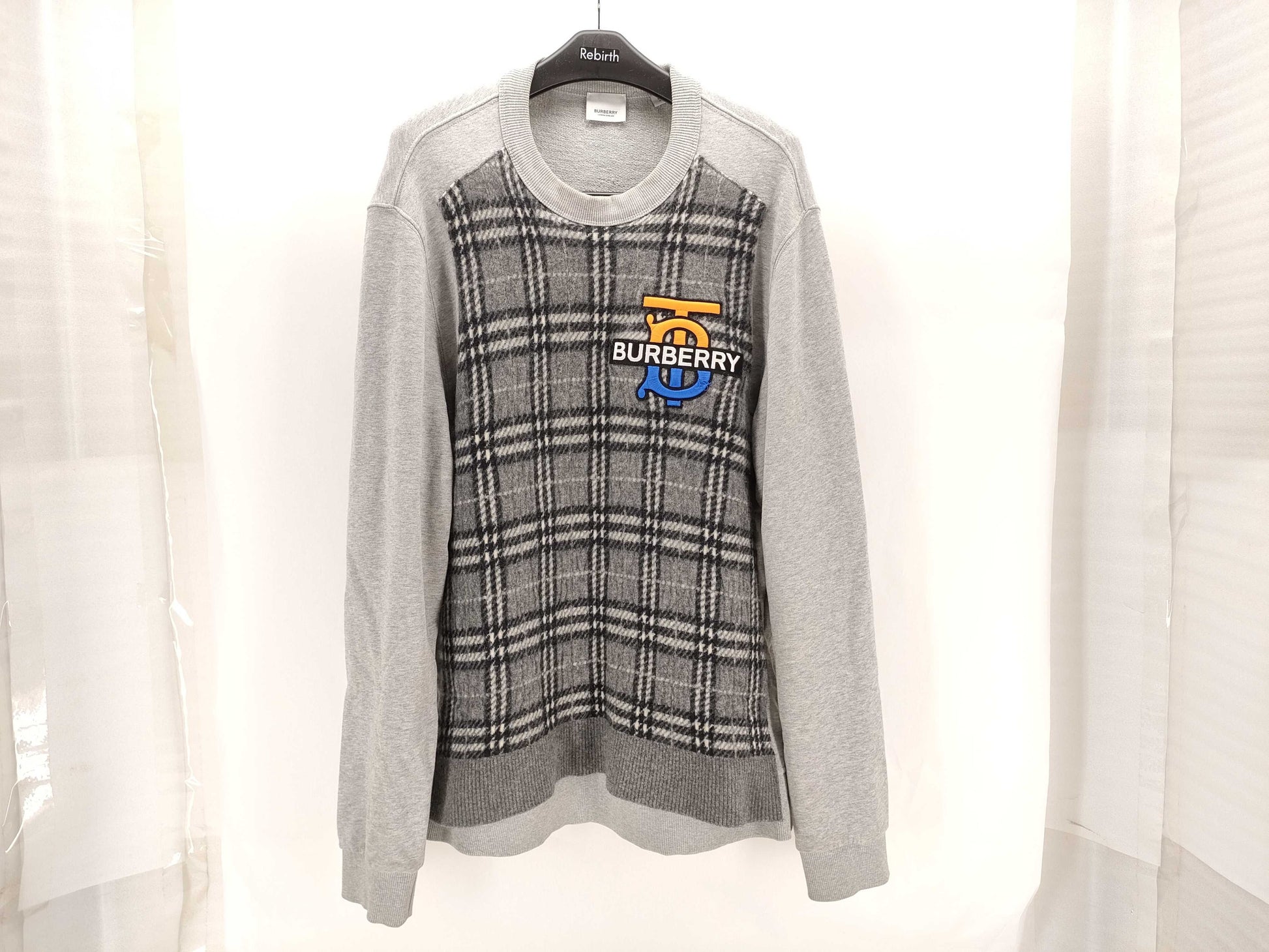 BURBERRY Docking Sweatshirt, Size L, Tops