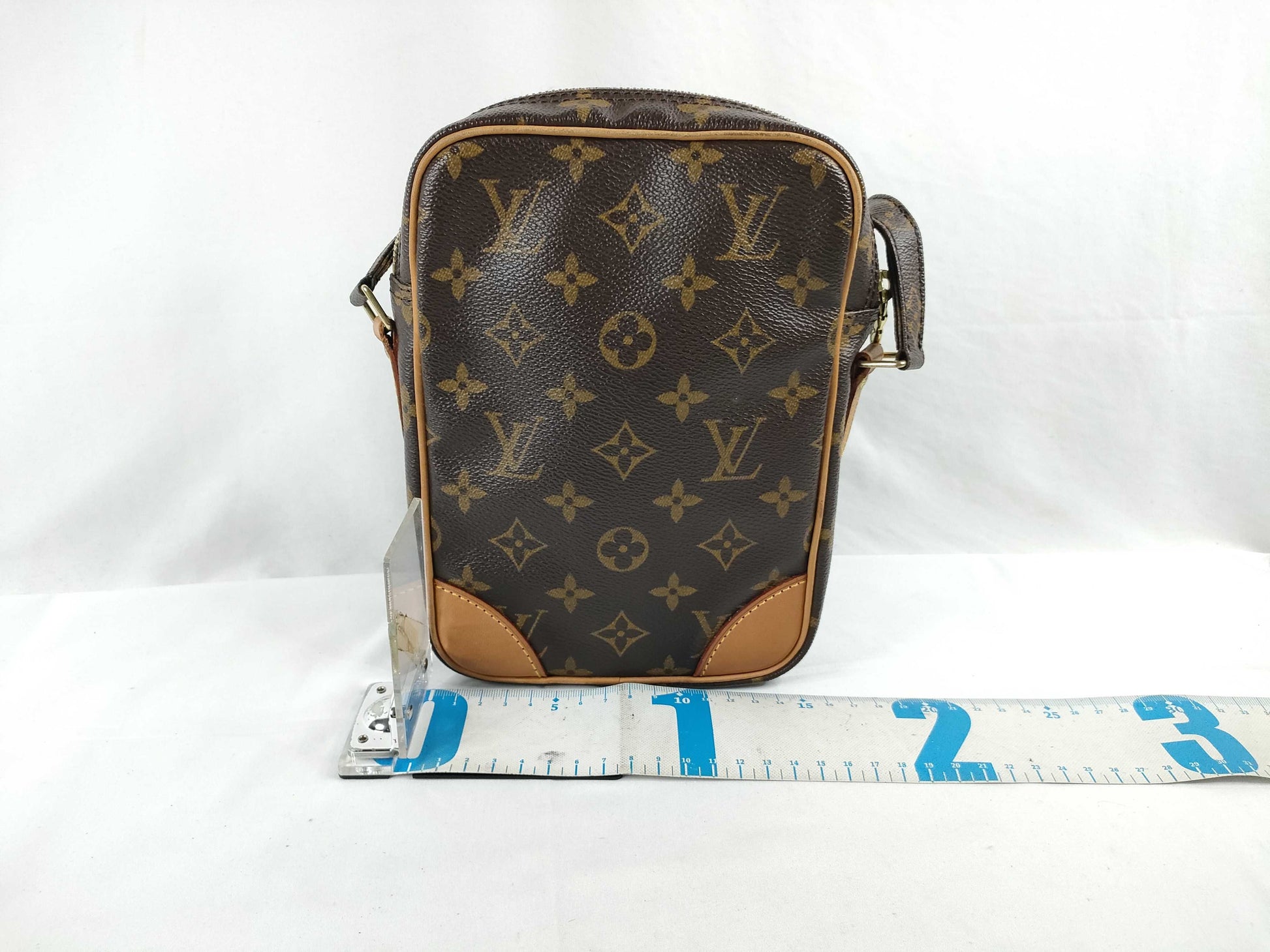 LOUIS VUITTON Monogram Danube Shoulder Bag Monogram Leather Brown M45266/AR0032 Shoulder Bag
