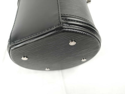 LOUIS VUITTON Epi Cannes 2-way Shoulder Bag/Handbag Leather Black M52226/IC Chip Shoulder Bag