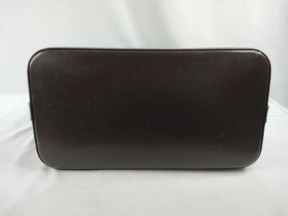 LOUIS VUITTON Damier Alma Damier Handbag Leather Brown N51131/FL2097 Handbag