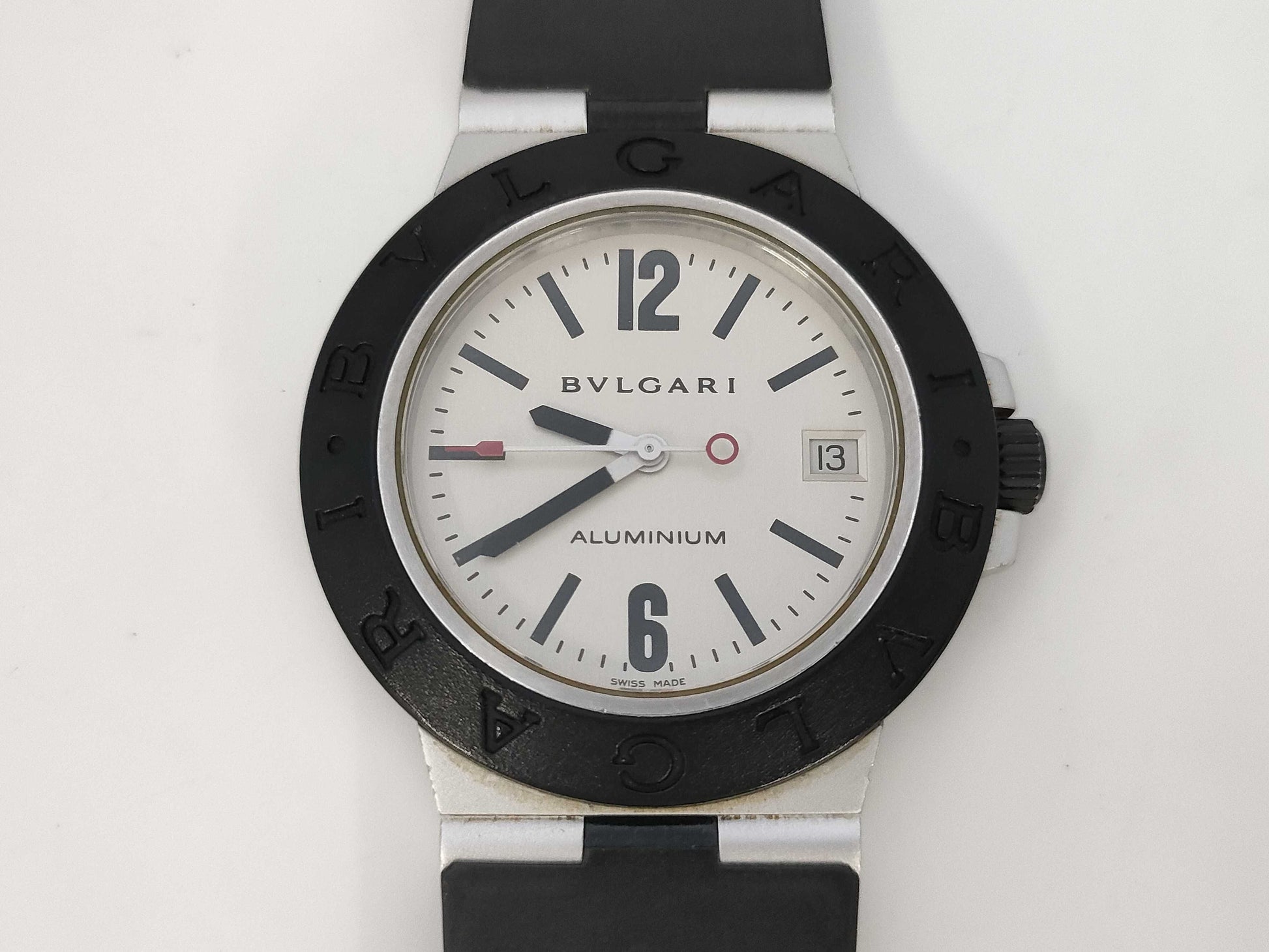 BVLGARI Aluminum AL38A L26168 Automatic Men's Watch