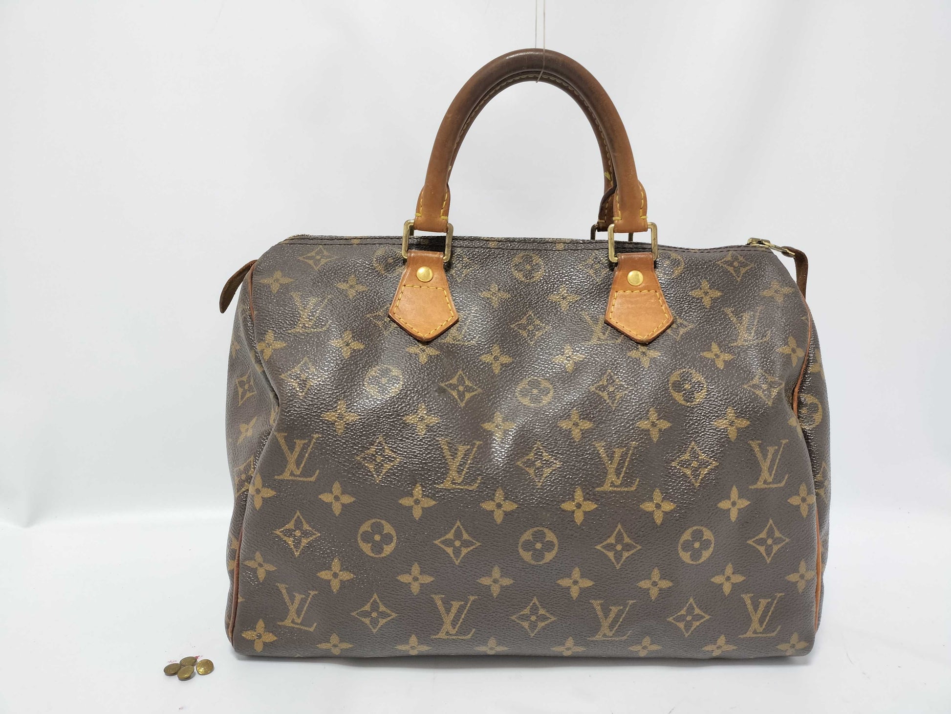LOUIS VUITTON Monogram Louis Vuitton Speedy 30 Handbag
